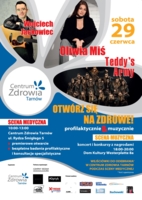 Plakat inauguracji Centrum Zdrowia Tarnów